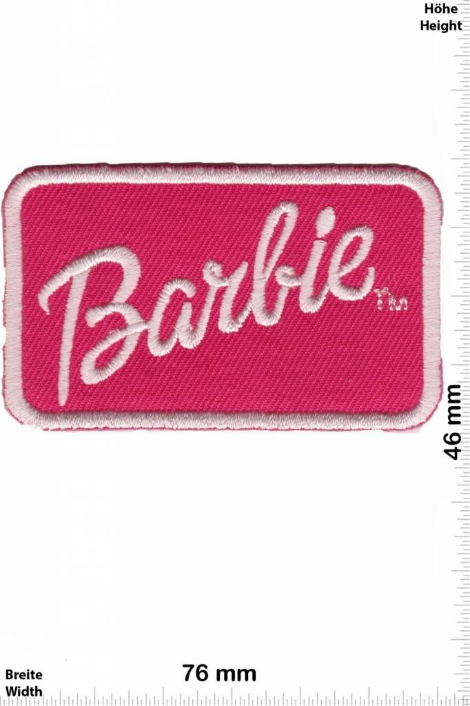 Barbie - Patch - Back Patches - Patch Keychains Stickers -  -  Biggest Patch Shop worldwide